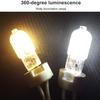 2 Pieces Mini LED Corn Light Beam Angle Dimmable Lamp Energy Saving Warm Cool White Night Bulbs Household Living Room Washroom