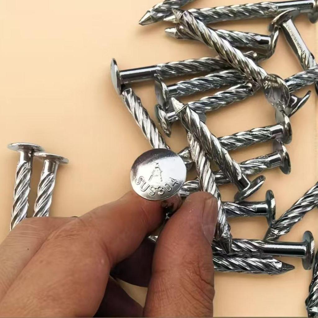 Edelstahl Rippengewinde M8 Zementschraube