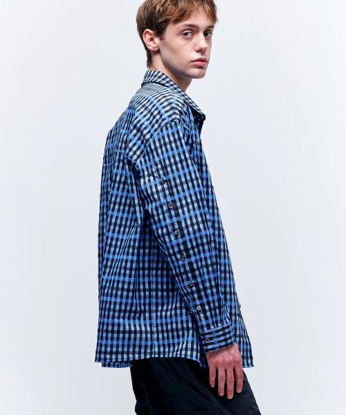 Aenitaimlolig Iris Shirt - Deepblue