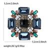 Rhinestone Cross Brooch Unisex Design Pins Office Party Casual Accessories Gifts