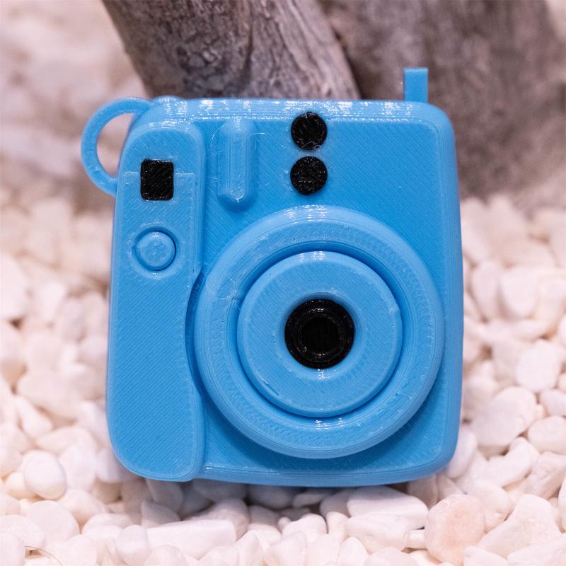 Holds Photos Camera Keychain Mini 1-Inch Photos Key Ring Decorative Pendant Decorative Lightweight Stress Relief Keychain Gift