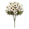 Artificial Wedding Bouquets Pack of 5 Chrysanthemum Flower for Indoors Outdoor Party Decors HX6C