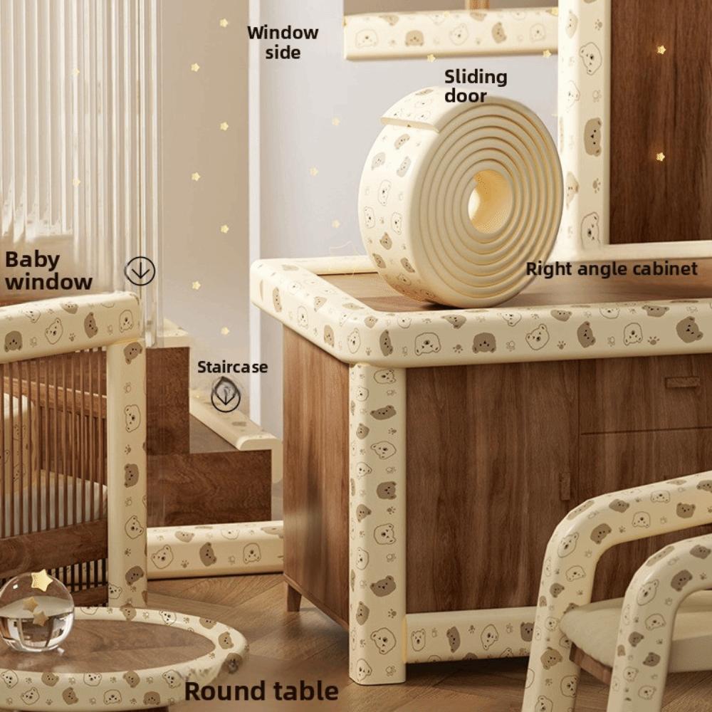 NBR Anti-collision Strip Traceless Desk Corner Strip New Table Edge Protective Mat  Home Protection