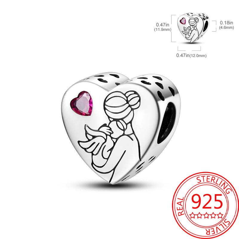 Children'S Pendant Copper Baby Pacifier Dangle Charm Fit Bracelet Necklaces Children'S Cute Jewelry Accessories