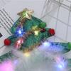 LED Christmas Tree Headband Eye Catching Cosplay Hair Accessory for Men Women and Children Wedding New Year Present