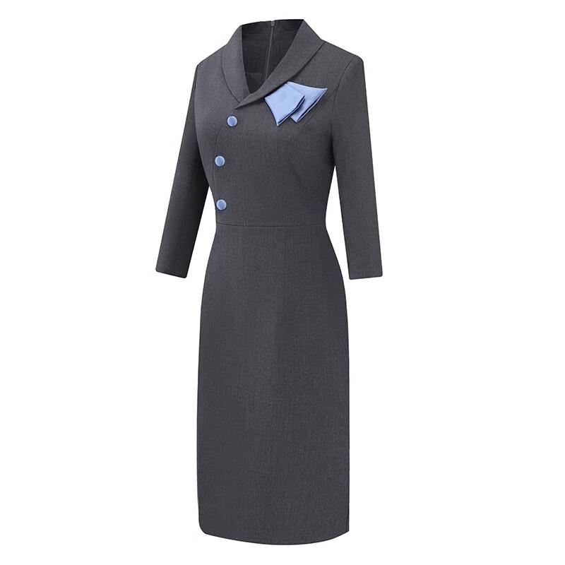 Women's Professional Commuter Midi Dress