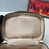 [Pre-Owned] Nice Elegant Shape Lv Monogram Metal Zipper Head Coated Canvas Makeup Bag Handbag Mini - Excellent #1RQZ39