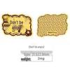 Creative Gold Sticker for Mobile Phones and Refrigerators - Wealth Card Gift