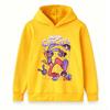 Kinder Jungen Mädchen Pullover Hoodie, Lustiger Digitaler Zirkus Cartoon Charakter Druck Lässiges Langarm Kapuzenpullover für Tägliches Tragen, Schule und Draußen