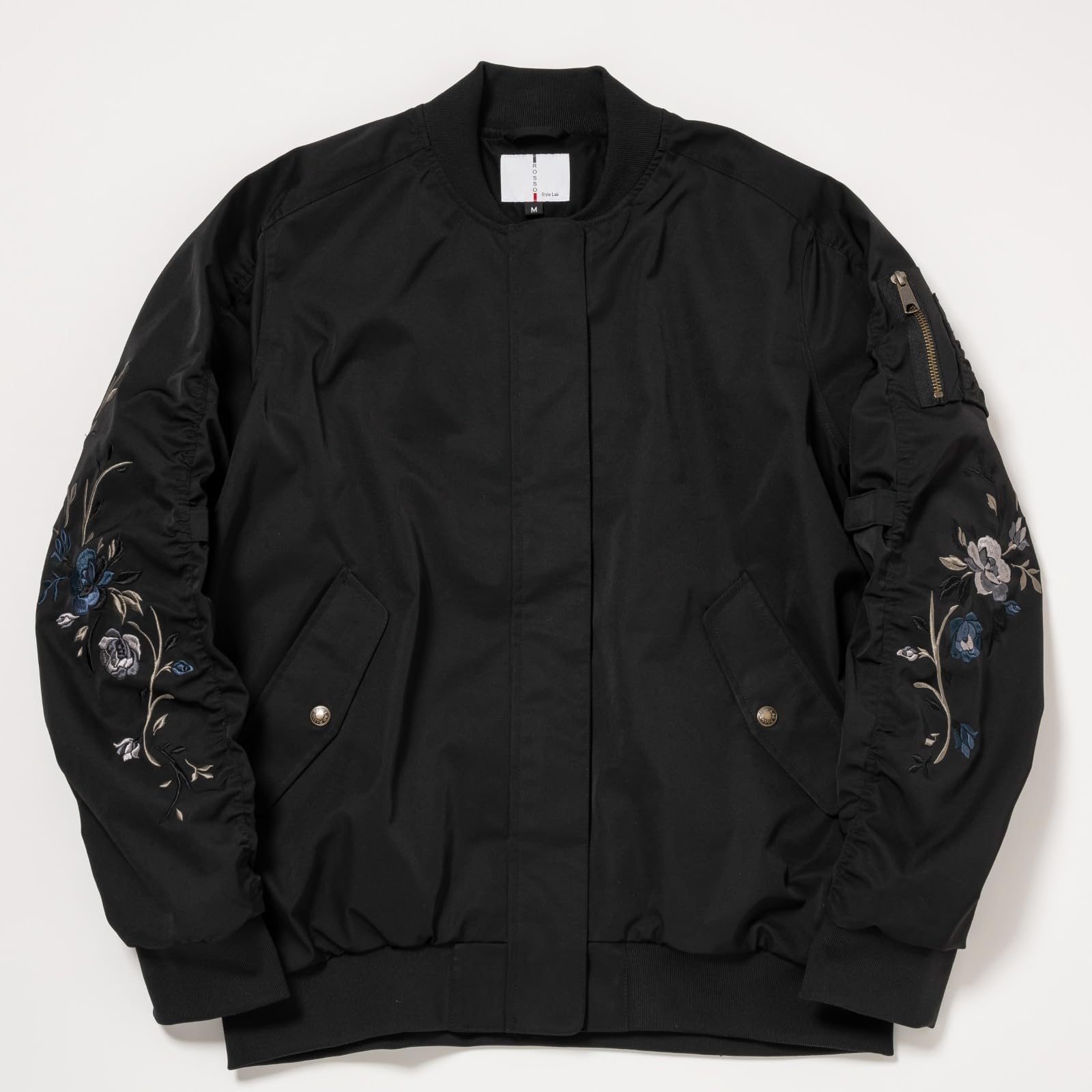 

Rosso StyleLab Мотоциклетный свет Военный размер изделия Черная куртка, Куртка, Номер ROJ1007, M, Женская, чёрный