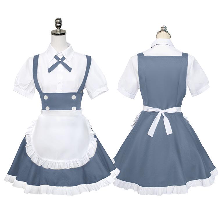 

Seven Herbs & Mustard Maid Dress: Song of the Night Anime Cosplay Outfit XXXL