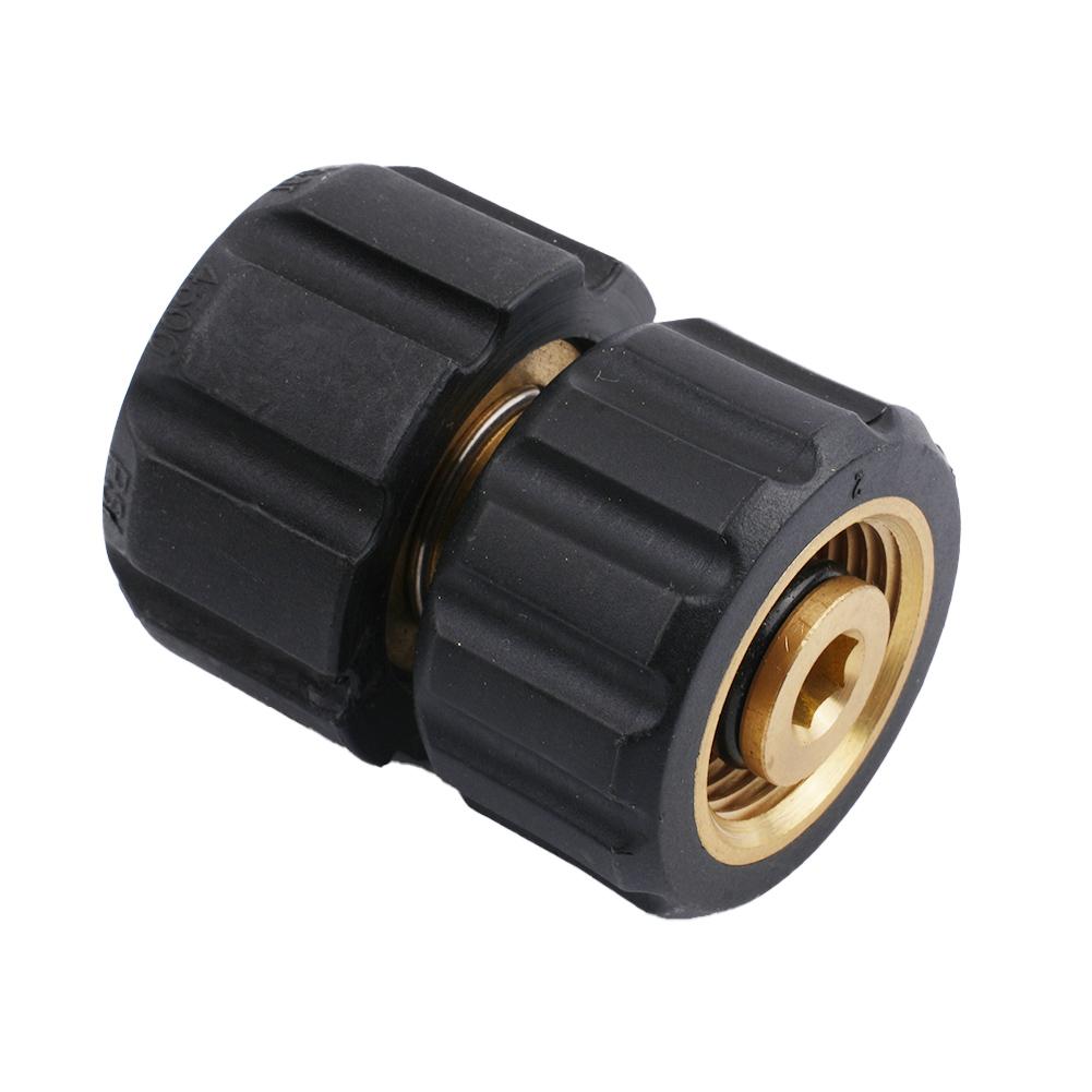 Anschlussadapter Handgewinde M22 IG auf M22 IG Verschraubung für Karcher, Geeignet für Karcher K HD HDS, Kranzle Hochdruckreiniger