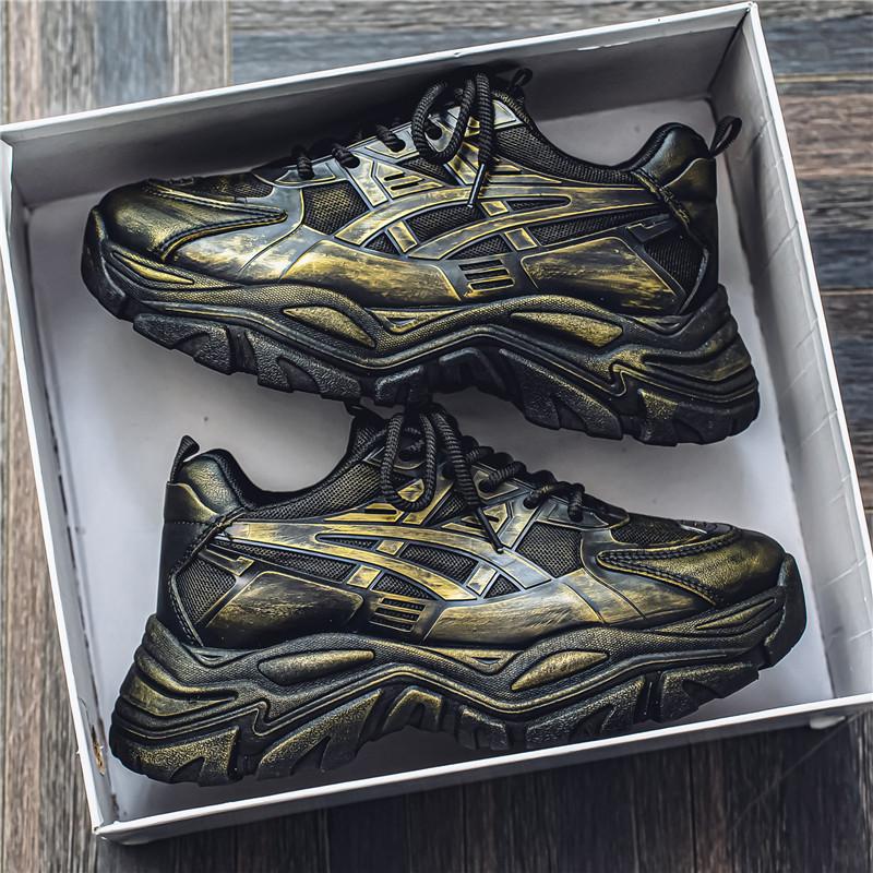 

CX05 autumn low-top leisure sports platform versatile men s shoes Hong Kong style trend Japanese old retro dad shoes men 44