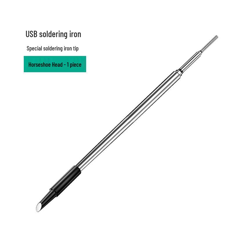 USB Digital Display Portable Soldering Iron Set - 5V 8W, 800mA Rechargeable Lithium Battery