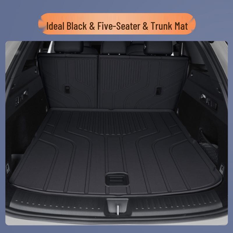 Custom Fit L6 L7 Double Layer TPE Trunk & Floor Mats - Original Car Color