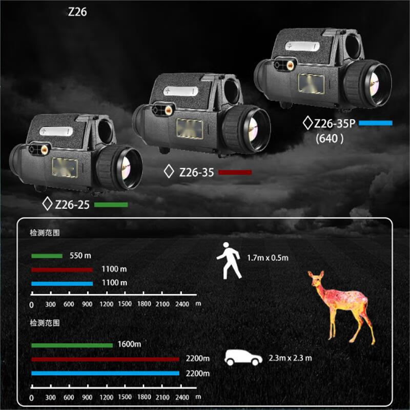 Fengqiying Z26 Outdoor Thermal Night Vision Monocular