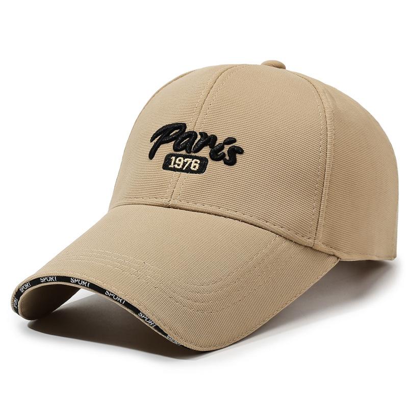 Enlarged And Widened Baseball Cap, Lengthened Brim 10.5Cm Men'S And Women'S Versatile Face Small Embroidered Sunshade Cap