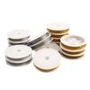 Golden Natural Steel Wire, 0.3-1mm, for DIY Beading, Threading, Weaving Bracelets & Necklaces
