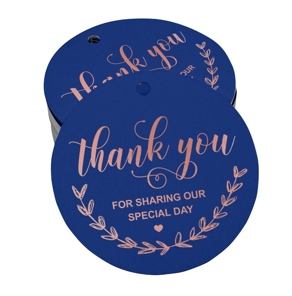 Inkdotpot Thank You For Sharing Our Special Day Bridal Shower-Baby Shower-Retirement-Wedding-Birthday Bottle Tag