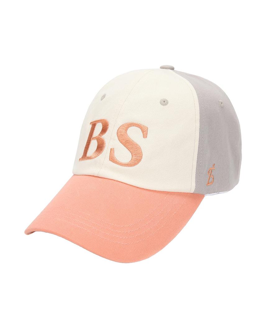 Beullaegsaenjeu Bs Logo Embroidered Color Block Ball Cap (5 Colors)