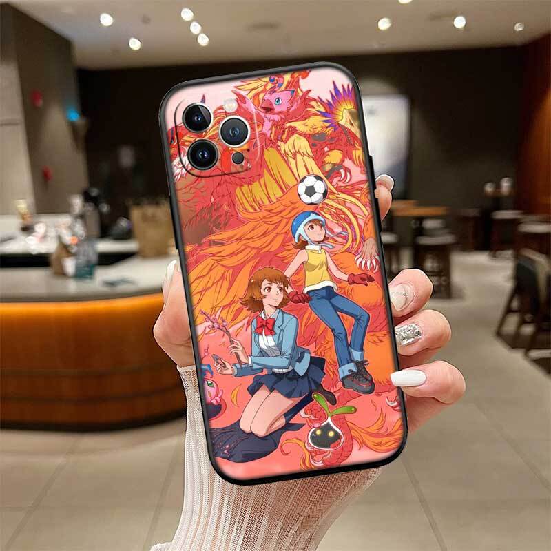 D-Digimons Phone Case for Redmi Note 12 12S 12C 13 13C 13R 14 14S 14R 14C 11A 13X A3 A3X A4 A5 Pro Max Plus