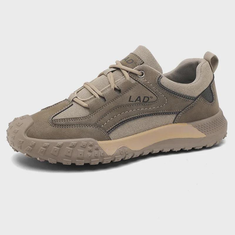 Men's 2024 Non-Slip Mesh Work Shoes: Comfortable, Wear-Resistant, Versatile Casual Footwear.