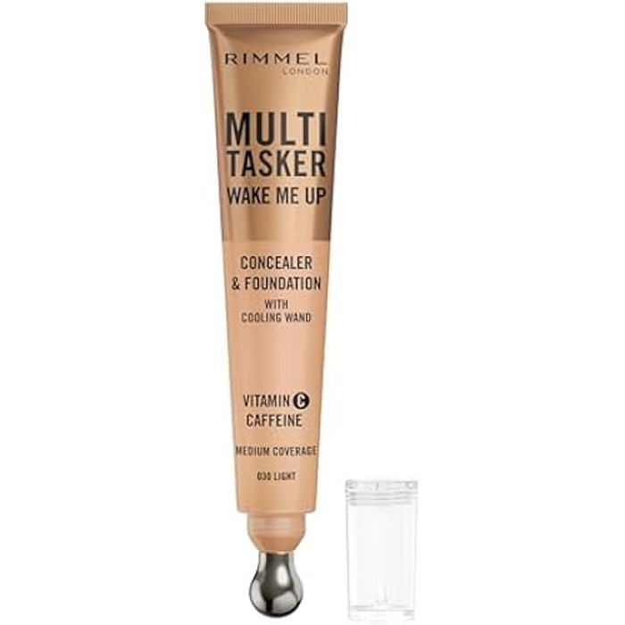 Fond De Teint Et Correcteur - RIMMEL - Wake Me Up - 30 Light - 20ml - Sans Parfum