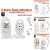 Vb601 Baby Monitor High Definition Lcd Display With Two Way Talk And Adjustable Brightness