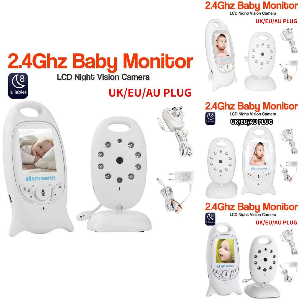 Vb601 Baby Monitor High Definition Lcd Display With Two Way Talk And Adjustable Brightness
