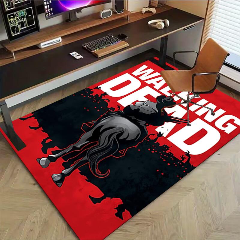 1pc walking dead Carpet, Office Rug Outdoor Mat Home Decor Area Carpet Festival