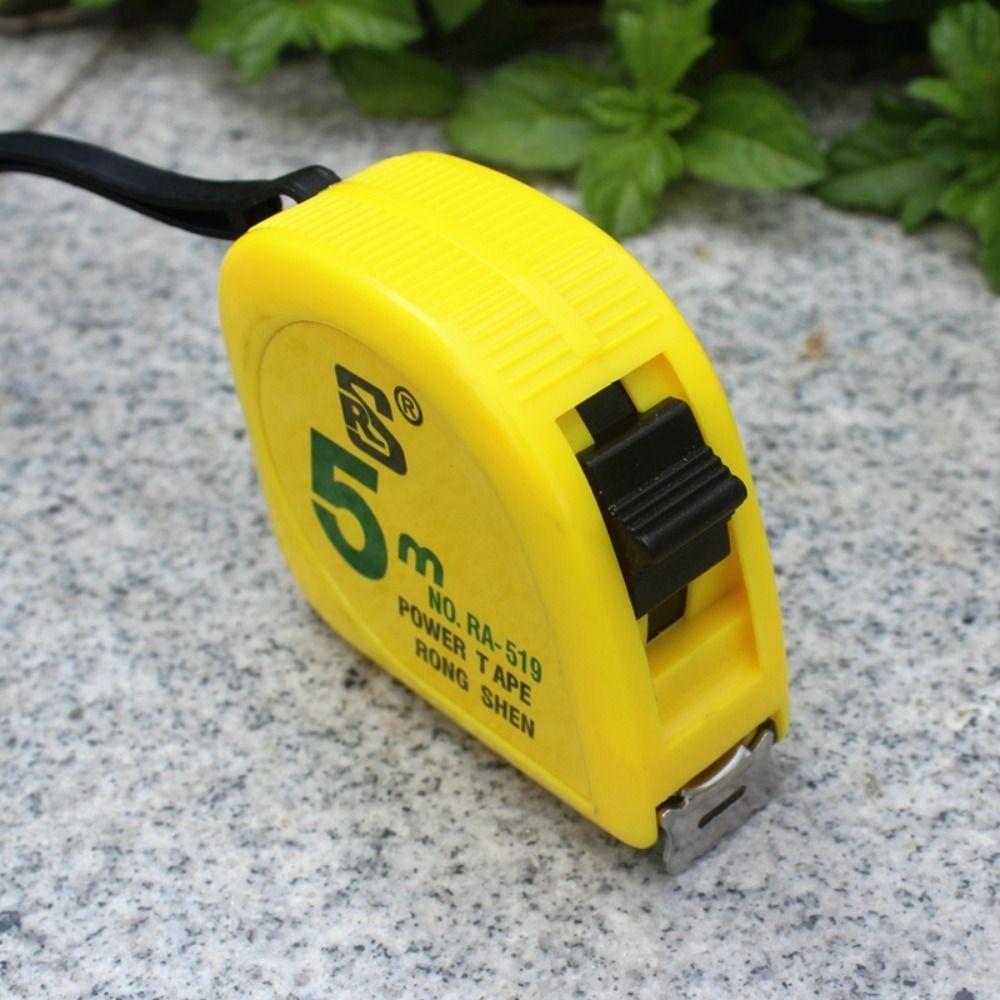 

5M Tape Measure Scale Measuring Tape Metric Measure Meter Factory жовтий