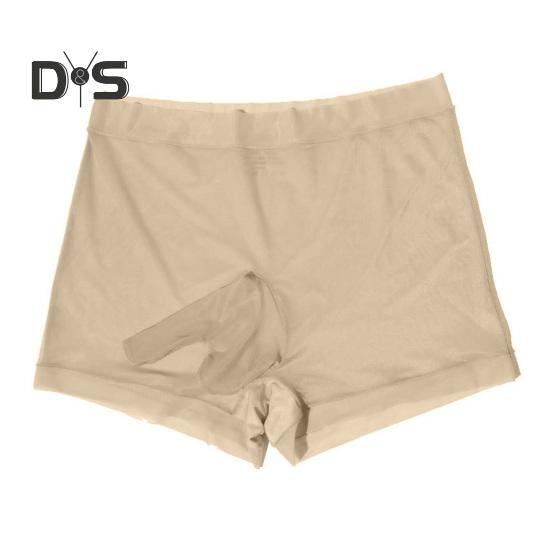 Muži Boxer Spodní prádlo Sexy Středně vyvýšené U-Convex Slim Fit Elastické šortky Kalhotky Ultratenké hladké ledové hedvábné kalhotky