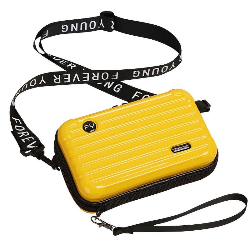 Mini kufříková taška pro ženy Mini kufříková crossbody kabelka s ramenním popruhem, 100% nová