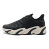 Anta Running Series Fleece Cushioning Non-Slip Wear-Resistant Low-Top Running Shoes Men Running Shoes Black White 112245523-9