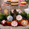 Set of 10 Soft Felt Sheep Christmas Tree Decorations Felt Sheep Hanging for Christmas Tree Ornamentation and Gifts