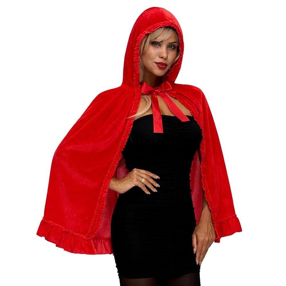 Vintage Halloween Hooded Cloak Lace-up Cosplay Costume Creative Gift Overcoats