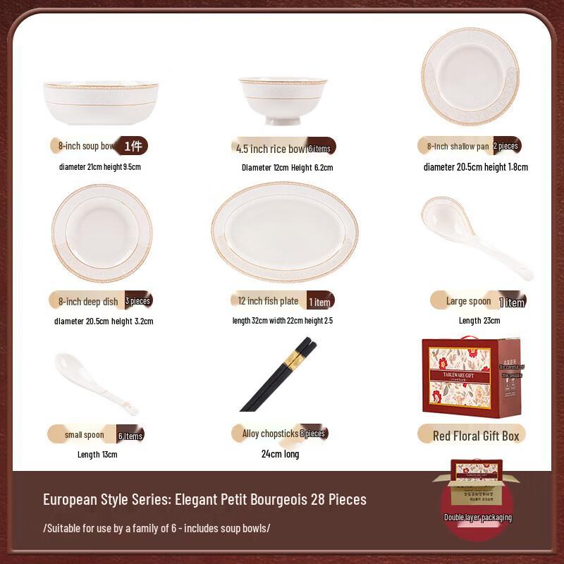 Mode Lanka Nordic Ceramic Dinnerware Set