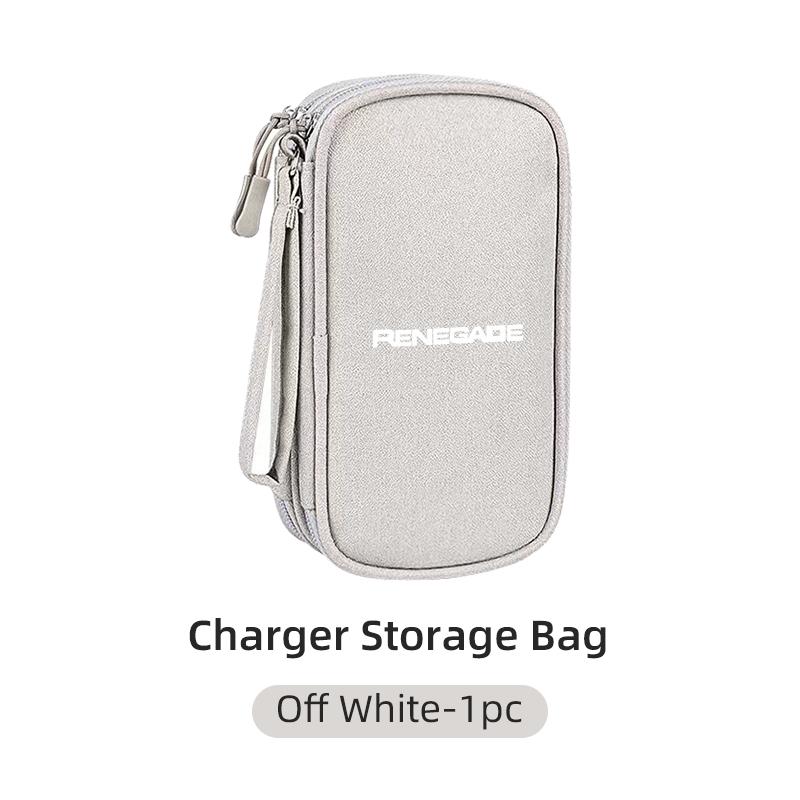 Car Interior Data Cable Storage Bag Mini EVA Case Travel Pack For Jeep Renegade Compass Grand Cherokee Wrangler JK Patriot Liber AJY1