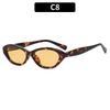 European and American fashion new irregular cat eye sunglasses advanced sense UV protection sunglasses personalized trend glasses women