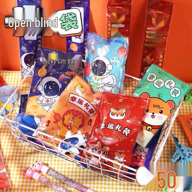 Schreibwaren Spielzeug Überraschungstüte - Kindergeschenk für Jungen und Mädchen, Lernmaterialien für Grundschüler - Ideal zum Teilen am Kindertag