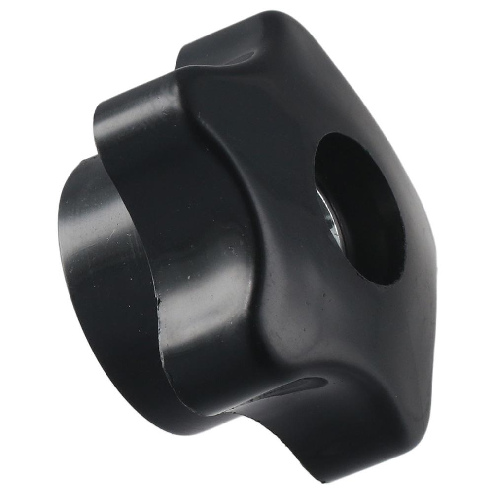 4pcs Black Five-Star Thru Knobs M8 Perforated Knob  for Saw, Lathe, Fixed Length Fixture