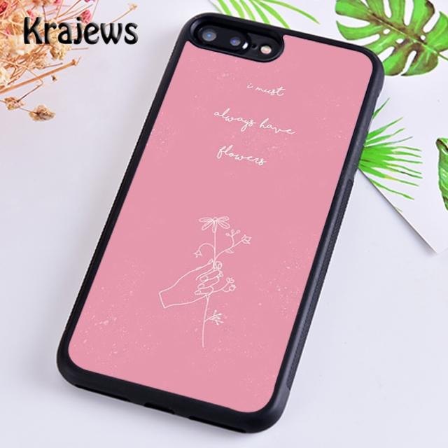 Pink Glitch Flower Aesthetic Phone Case Cover For iPhone 17 Air 16 15 14 plus 11 12 13 pro max coque Fundas