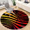 1pc Spiral Abstract Office Round Area Rug, Indoor Mat Suitable ForOffice, Under Office Chairs Bedroom Living Room Home Decor, Room Deco q078
