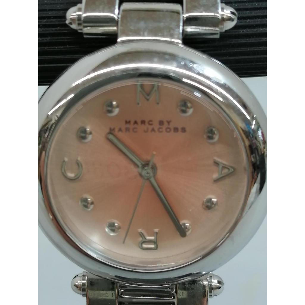 Used MARC BY MARC JACOBS MJ3451 Pink Dial Scratched Quartz Watch