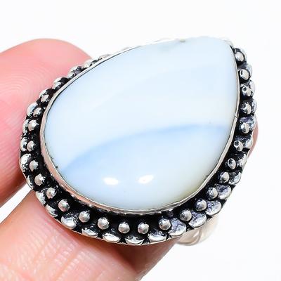 Owhyee Opal Edelstein 925 Sterling Silber Schmuck Ring Größe 10.5 U7d72