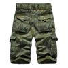 Men's Casual  Color Outdoors Pocket Beach Work  Trouser Cargo Shorts Pant
