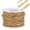 1 Meter/lot Figaro1:3 Chain Necklace 3-7.5MM Stainless Steel Figaro Link Chain for DIY Jewelry Making Wholesale Bulk Chain