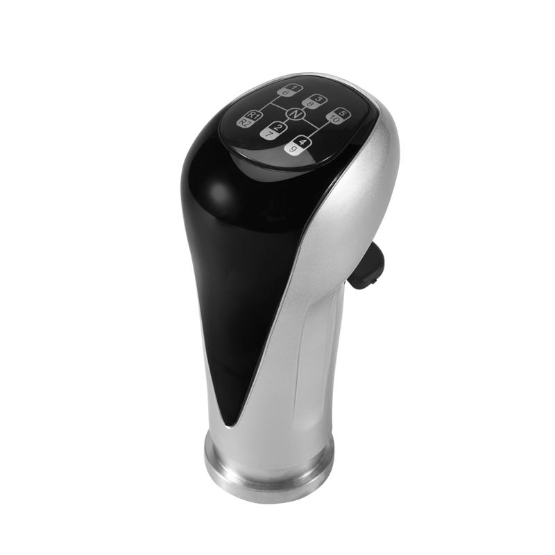 

A51K-10 Speed+R1+R2 Gear Shift Knob Lever Stick Manual Gear Shifter For Shacman Delong Truck Spare Parts Sinotruk Howo A7 чорний колір сірий