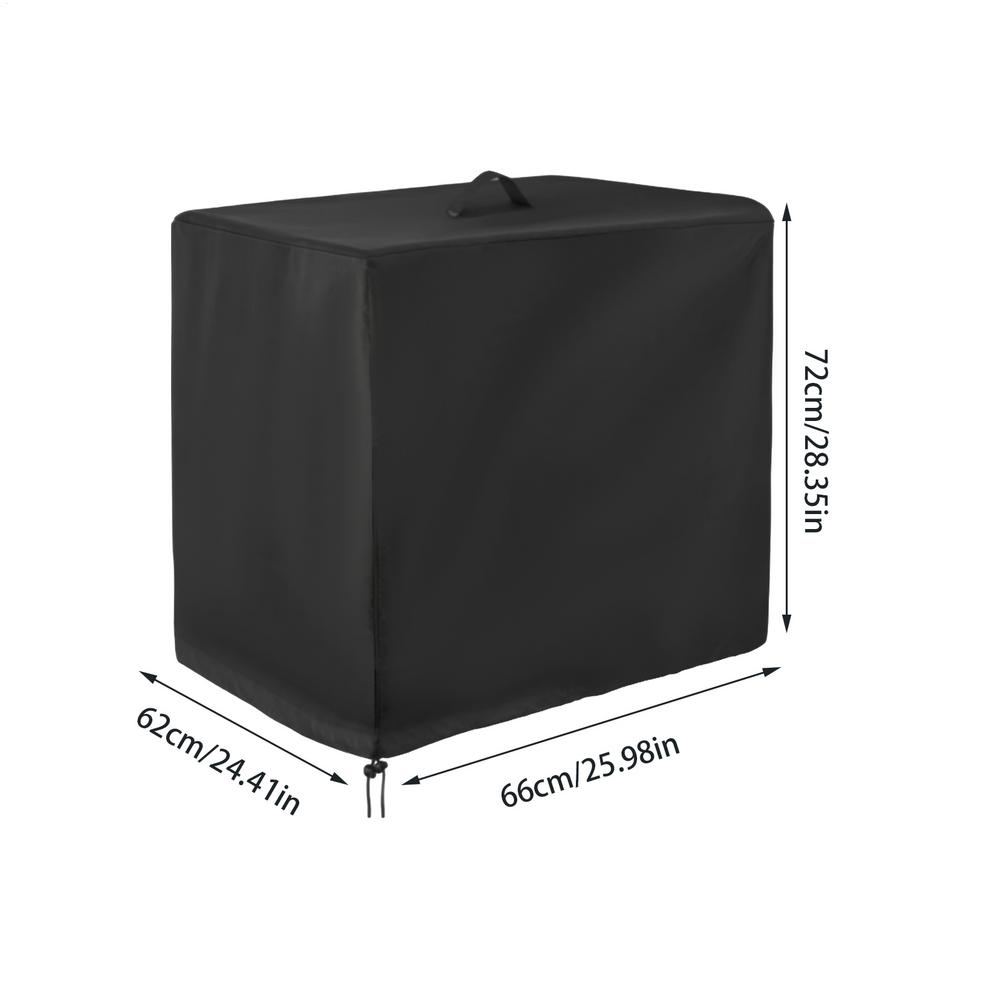 Pool Pump Cover Sand Filter Cover Easy-Install Waterproof Strainer Enclosure For Debris Removal Pet Safety Child Protection