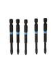 PZ1 PZ2 PZ3 Schraubendreher-Bits-Set 1/4 Zoll Sechskantschaft Magnetische Spitze 75 mm Länge